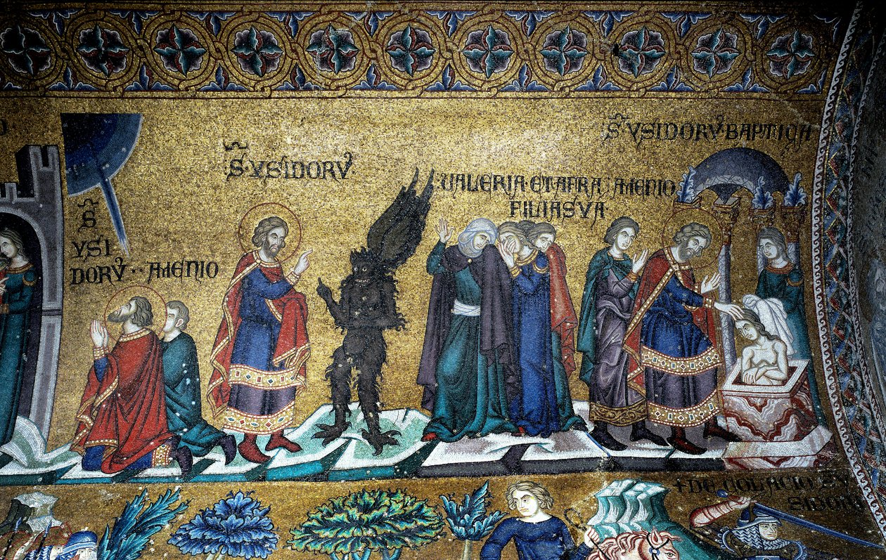 Bysantinsk arkitektur: livet til Saint Isidore of Chios av Byzantine