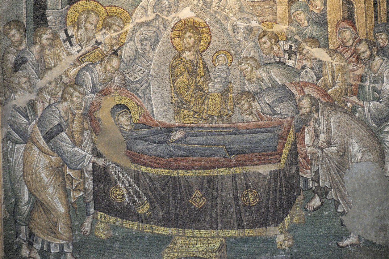 Fresco Saint Saviour i Chora kirke (Kariye Camii), Istanbul, Tyrkia av Byzantine