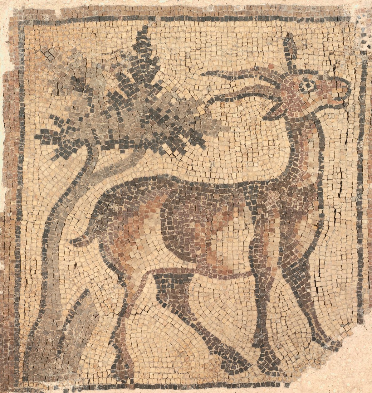 Ram nær et tre, 400-tallet av Byzantine