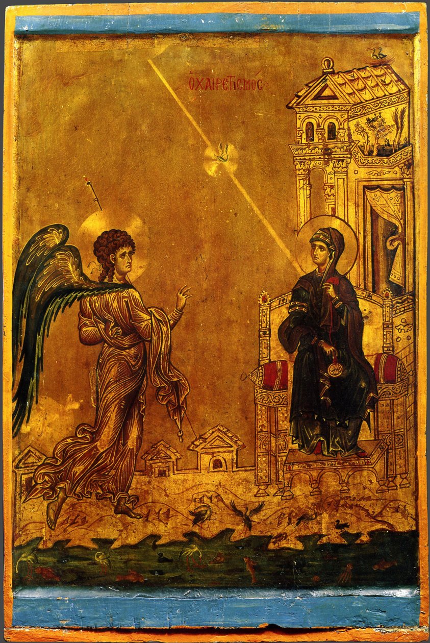 Bebudelsen, 1100-tallet av Byzantine