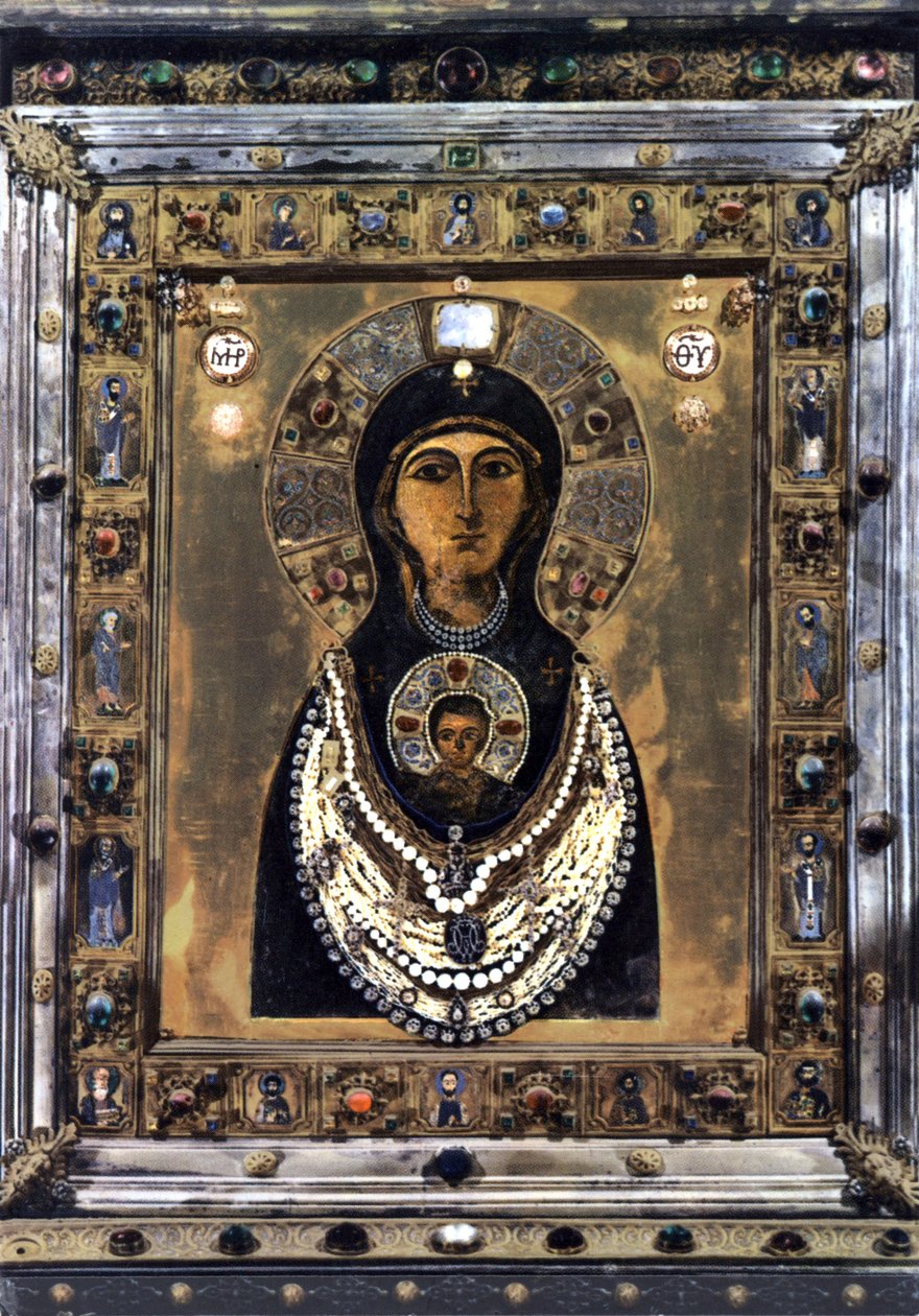 Madonna Nicopela av Byzantine