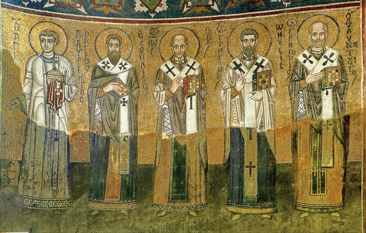 Kirkefedre av Byzantine Byzantine