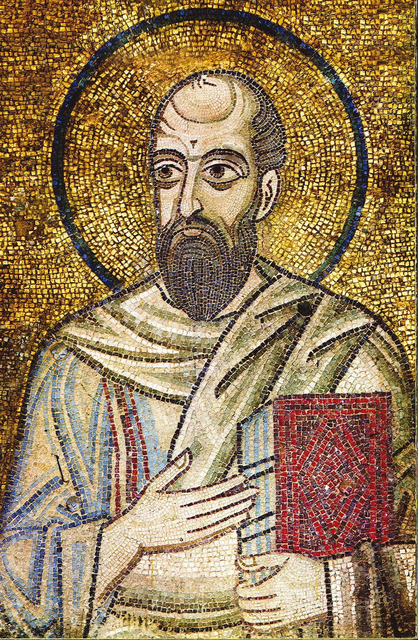 Apostelen Paulus detalj av Byzantine Byzantine