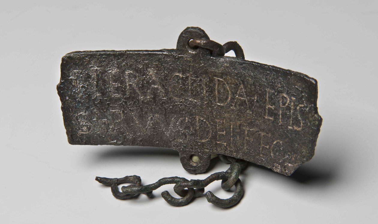 Votivtavle av Bischof Heraklides, 4. århundre av Byzantine Byzantine