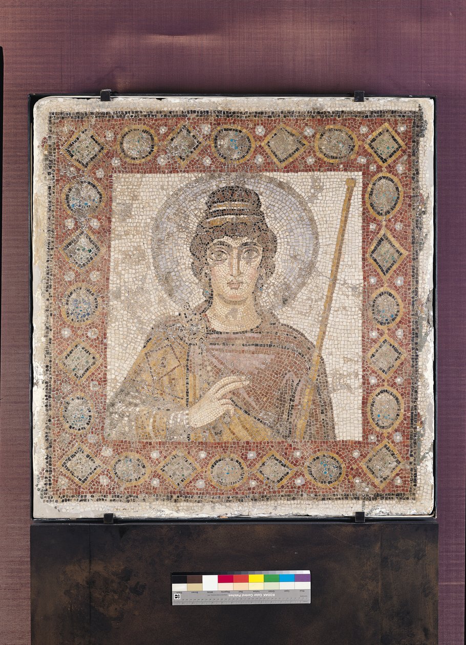 The Lady of Carthage (mosaikk) av Byzantine School