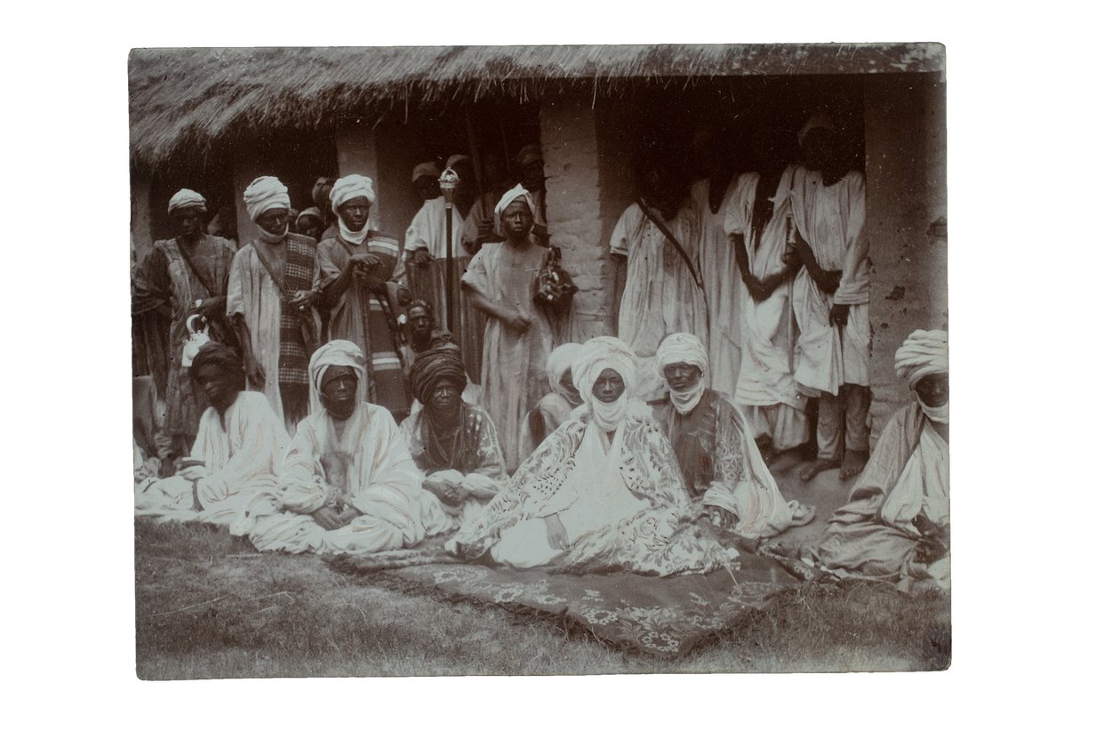 Emir of Ilorin, Nigeria, 1925 (gelatinsølvtrykk) av C. Pilkington