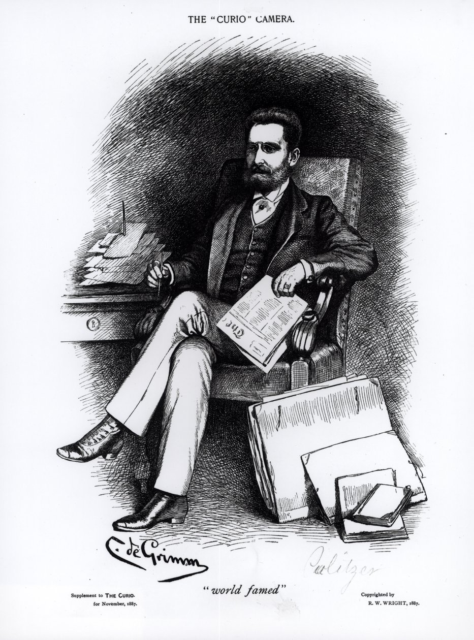 Joseph Pulitzer (1847-1911) fra 