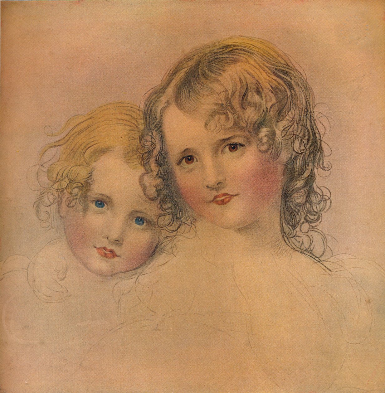The Calmady Children, c1823, 1916 av CG Lewis