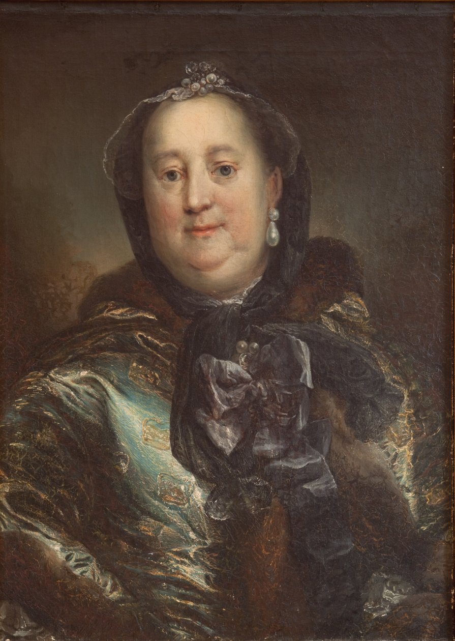 Portrett av hertuginne Antoinette Amalie av Braunschweig-Wolfenbüttel av C.G. Pilo