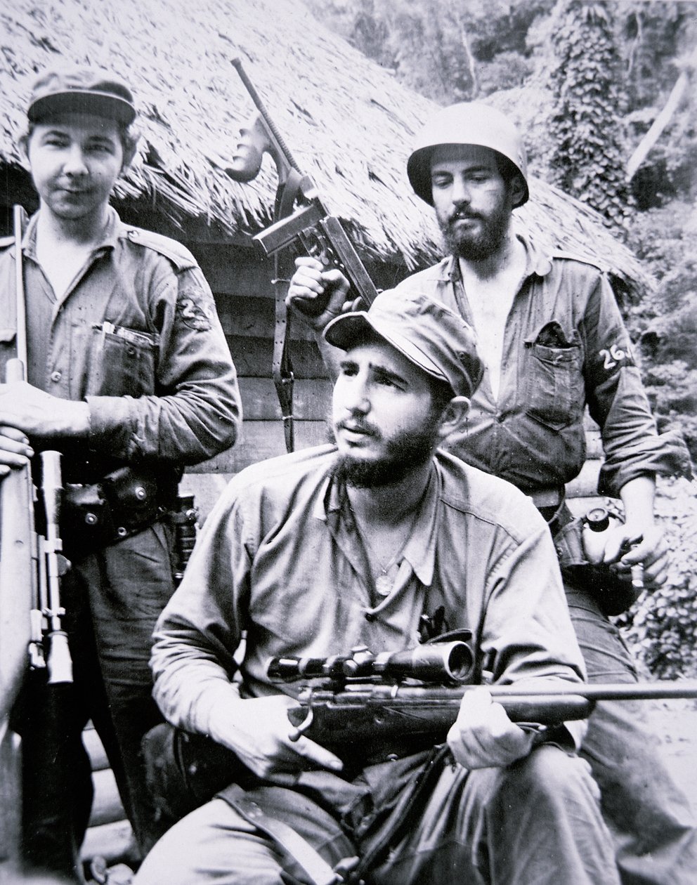 Fidel Castro i Sierra Maestra-fjellene av J.B. and Brown J. Rowbotham