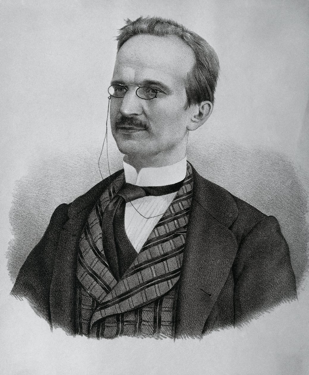 Portrett av Urbano Rattazzi (1808-1873), italiensk politiker, litografi av J.B. and Brown J. Rowbotham