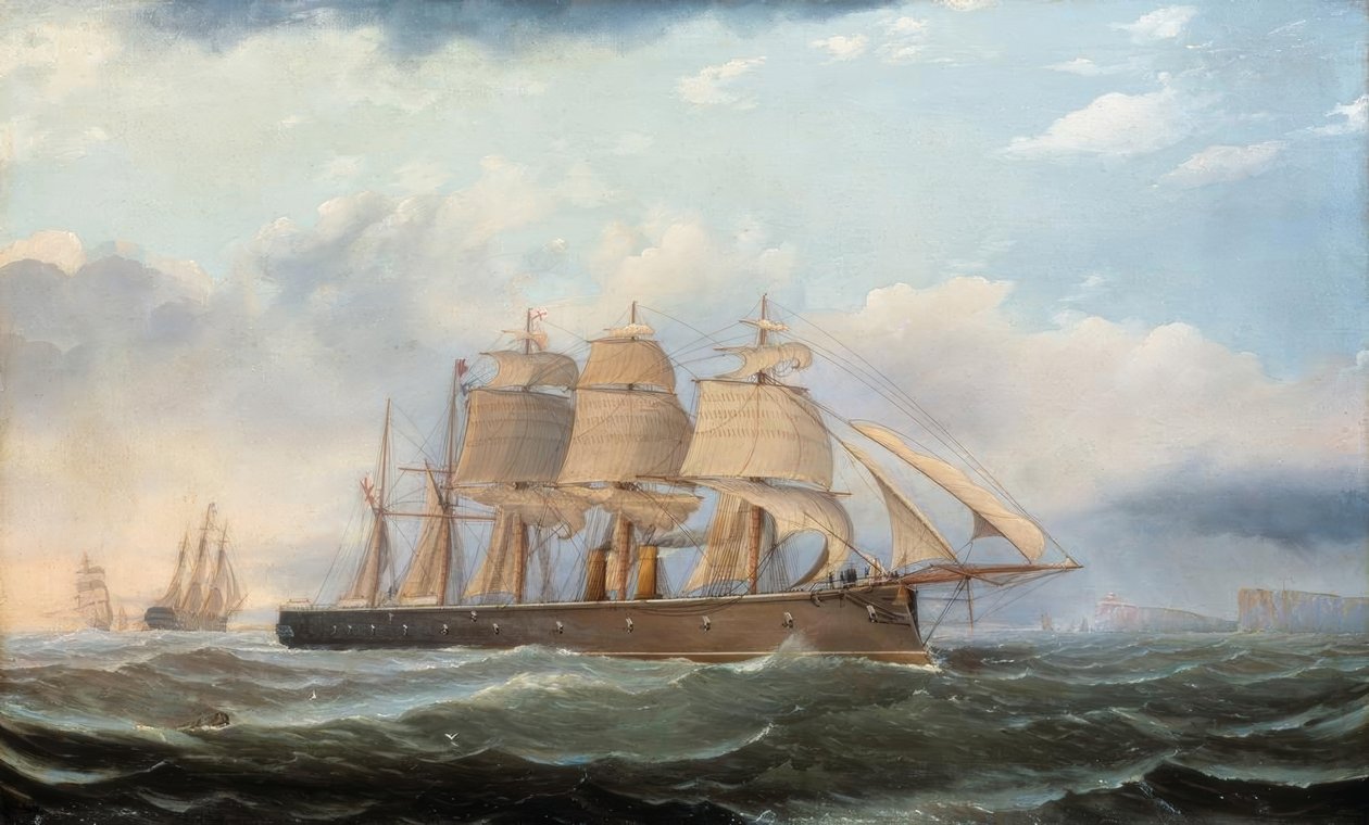 H.M.S. Minotaur / perle. v. Miller av C.K. Miller