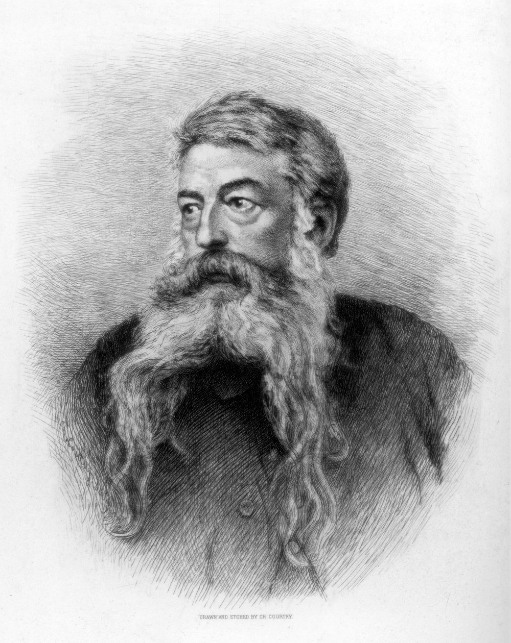 Jean Louis Ernest Meissonier , fransk kunstner, c1880-1882. av CL Courtry