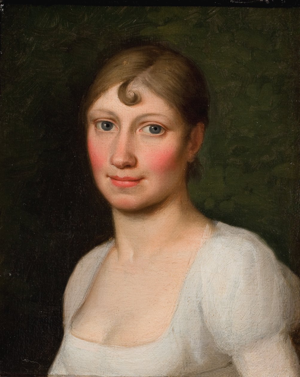 Christine Rebekka Eckersberg, født Hyssing, kunstnerens første kone av Christoffer Wilhelm Eckersberg