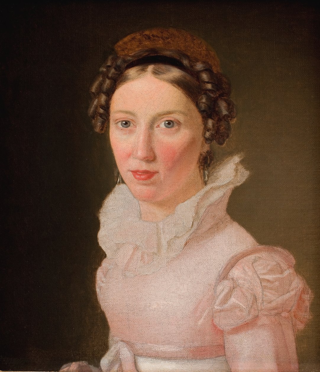 Suzanne Juel. Kunstnerens svigerinne og senere for å bli hans tredje kone av Christoffer Wilhelm Eckersberg