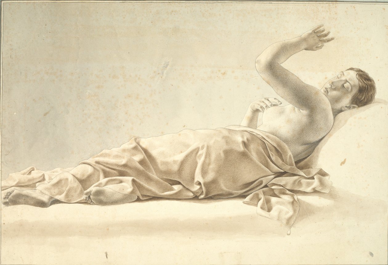 Drømmen om Alcyone av Christoffer Wilhelm Eckersberg