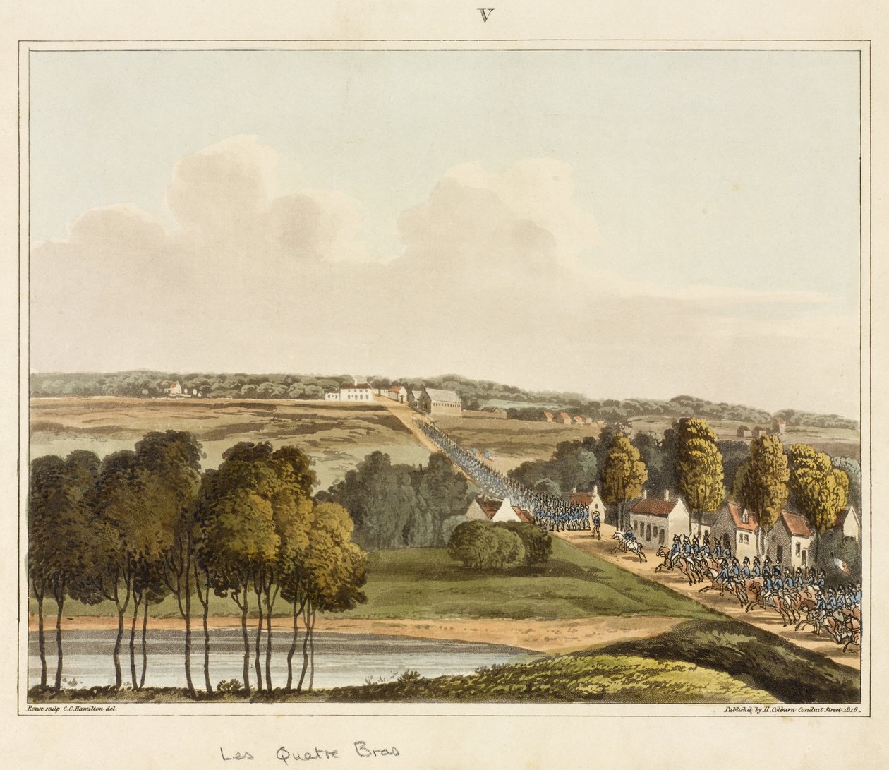 Les Quatre Bras, fra 