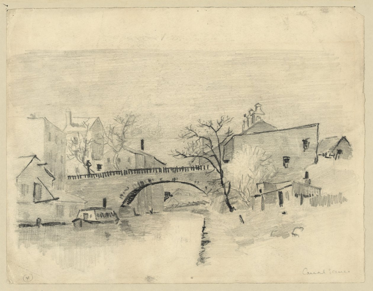 Kanalscene av C. D. Gedney