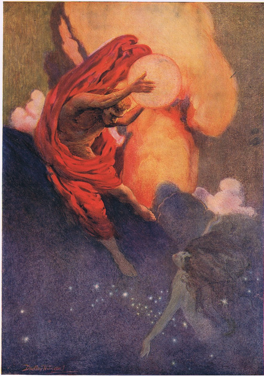 Solnedgang av C. Dudley Tennant