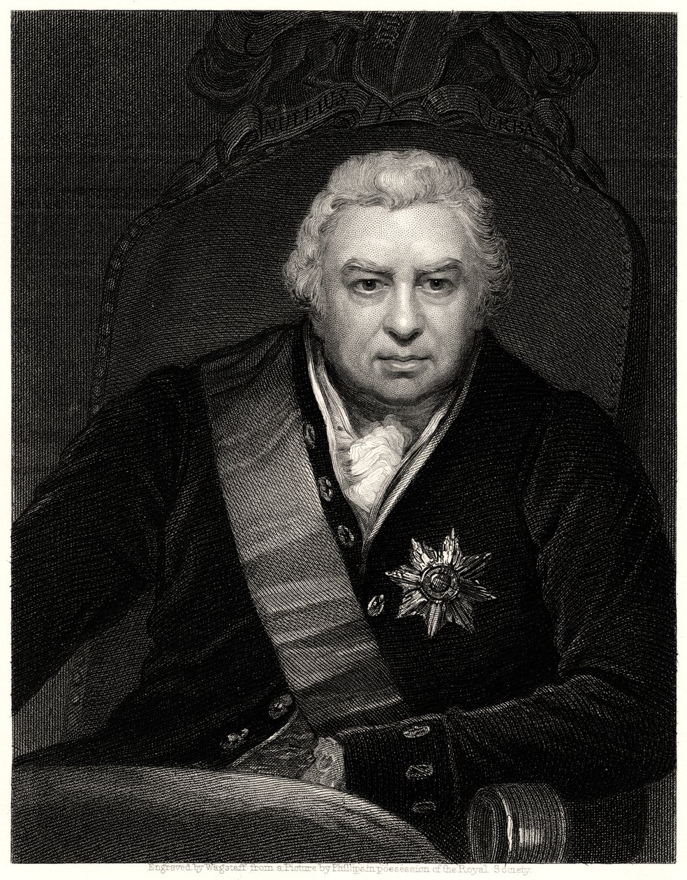 Sir J Banks, 1800-tallet av C. E. Wagstaff