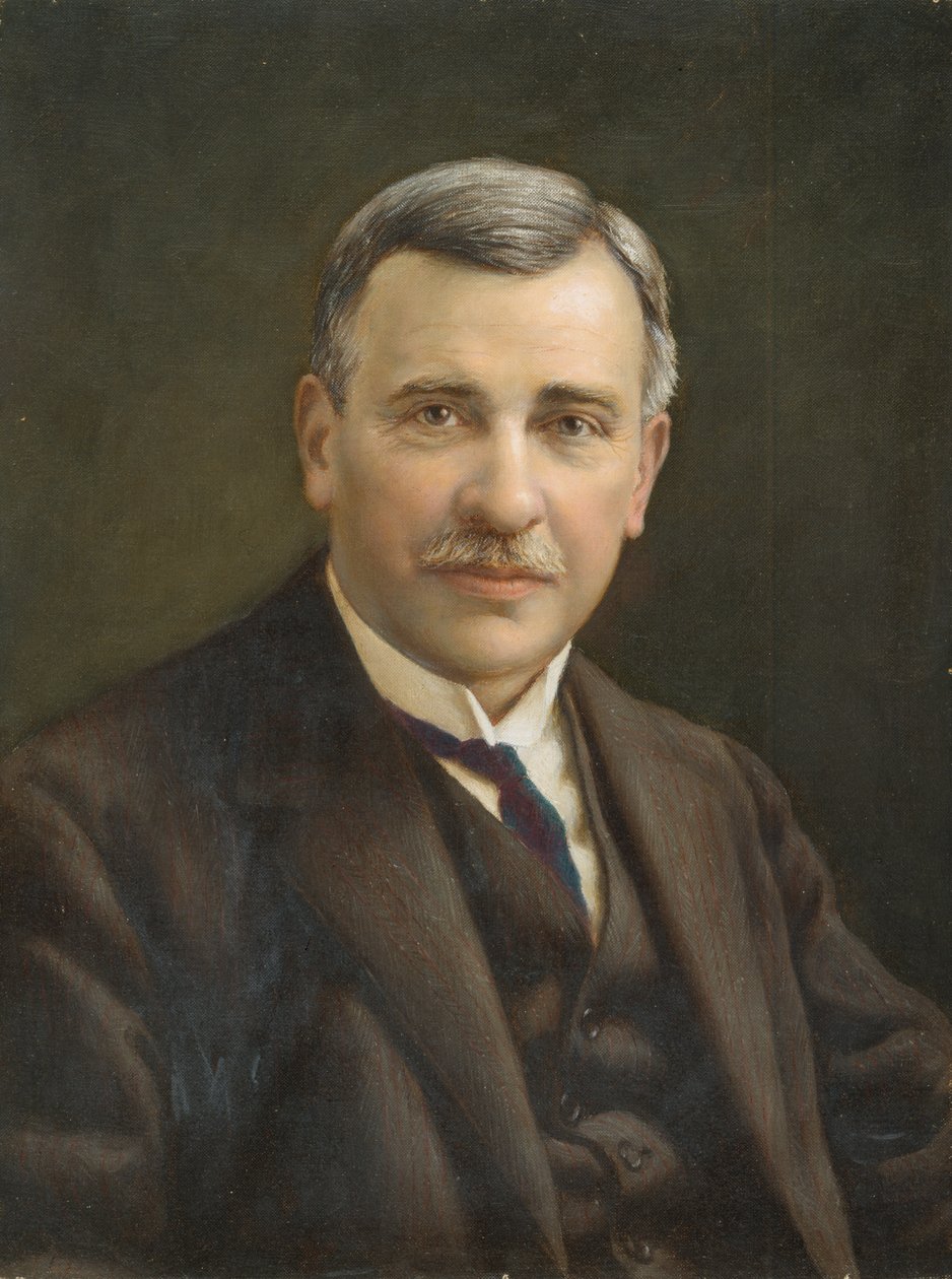 Arnold Dunbar Smith (1866–1933) (Olje på lerret) av C. H. Parker