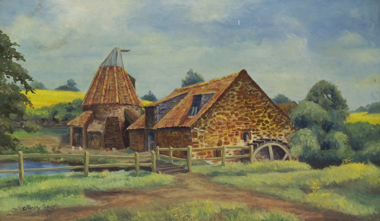 Preston Mill, North Berwick, 1947 av C. Hersley Gilbert