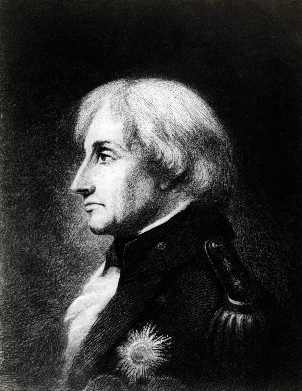 Lord Nelson ved Merton House tidlig i september 1805, 1800-tallet av C John M Whichelo