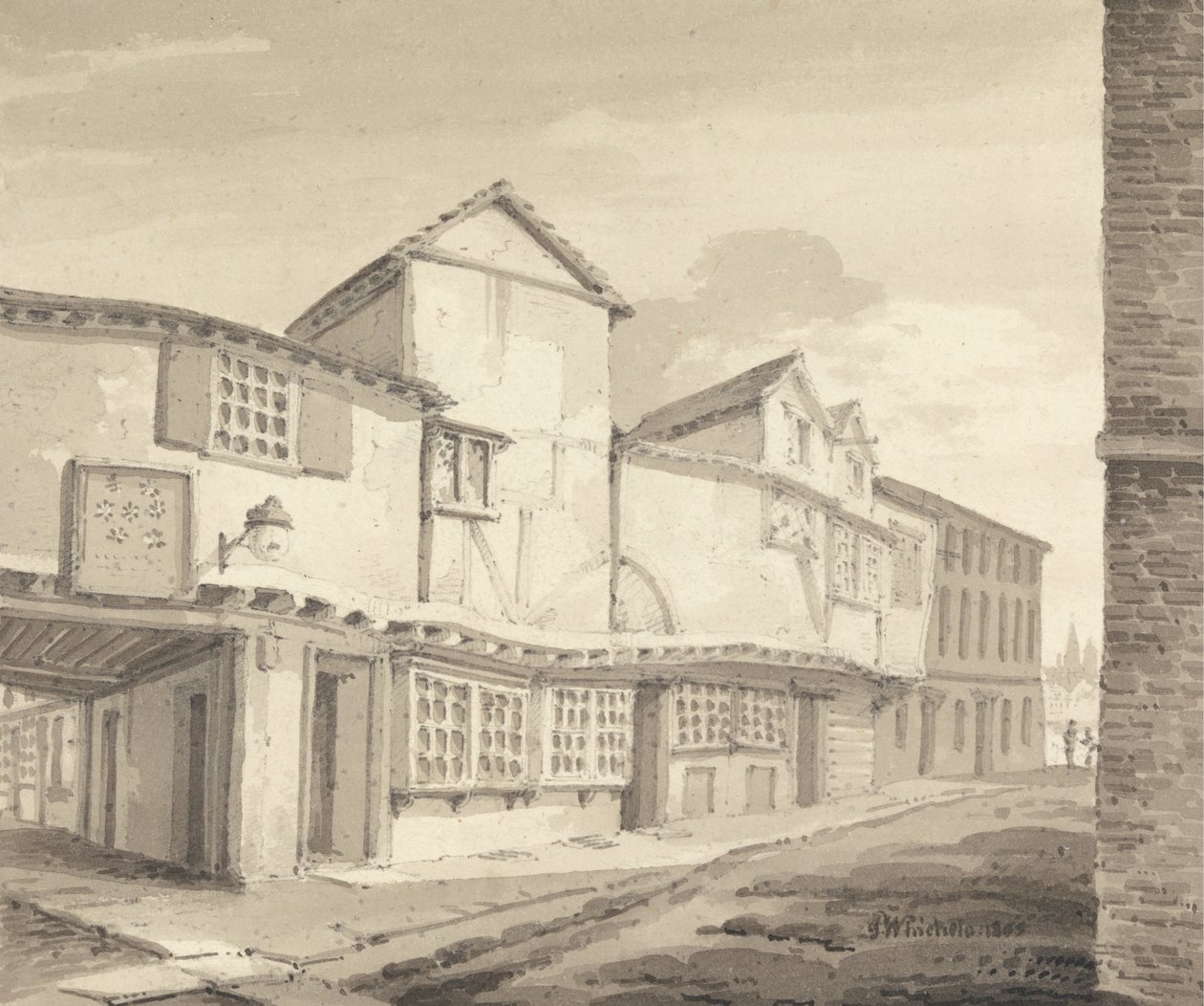 En del av klosteret St. Saviours, Southwark av C. John M. Whichelo