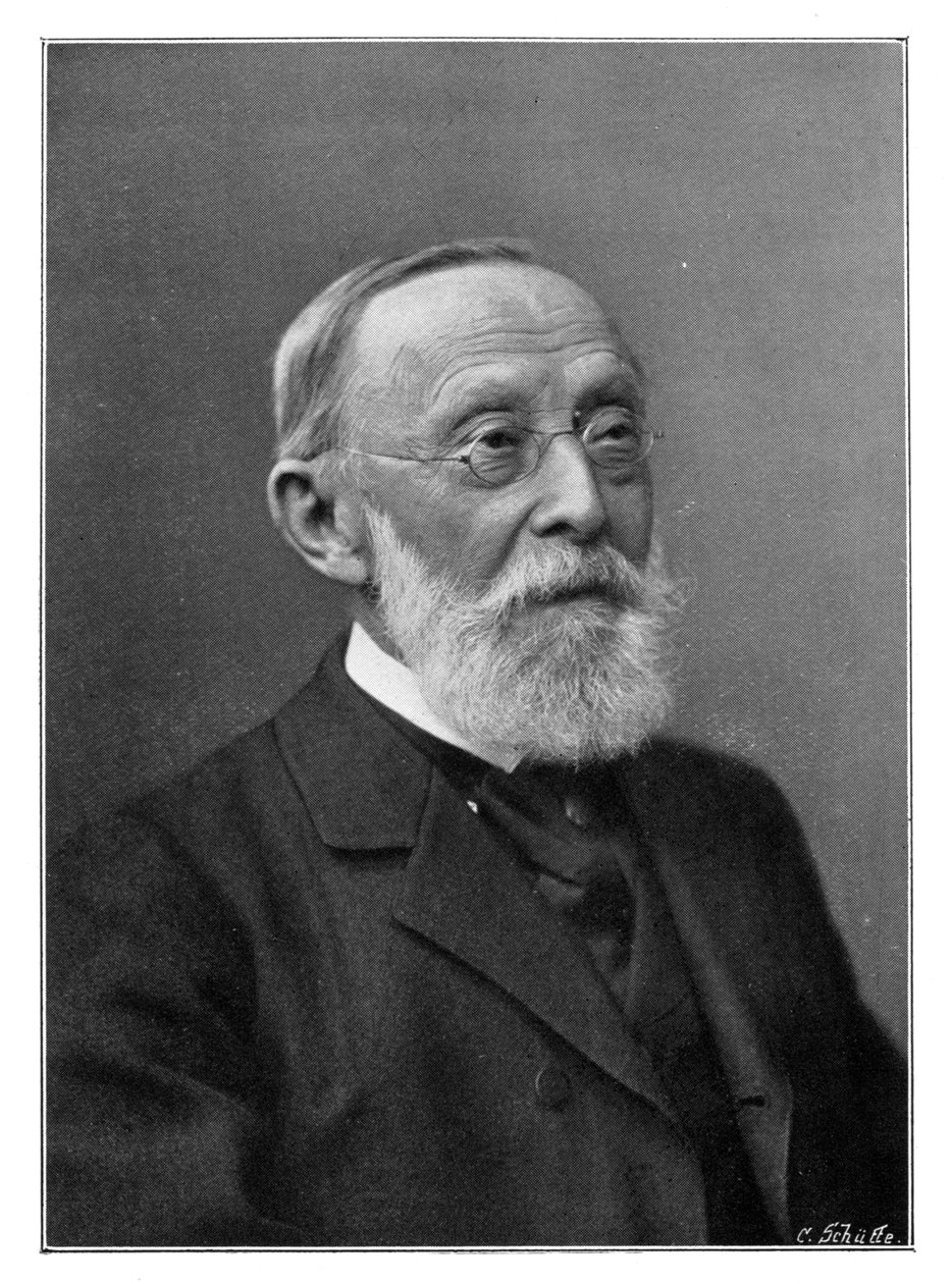 Rudolph Virchow, tysk patolog, 1902. av C. Schutte