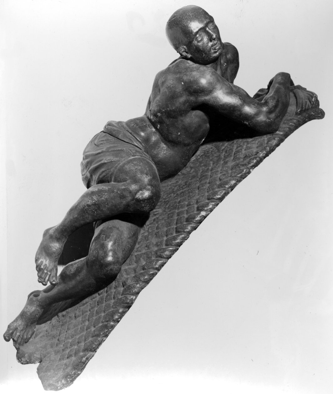 Melancholia, ca. 1670-1700 (utskåret stein) av Caius Gabriel Cibber