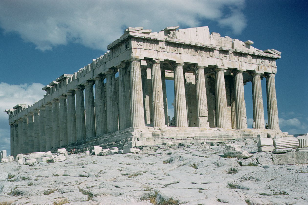 Parthenon, bygget 447 f.Kr.-432 f.Kr av Callicrates and Ictinus
