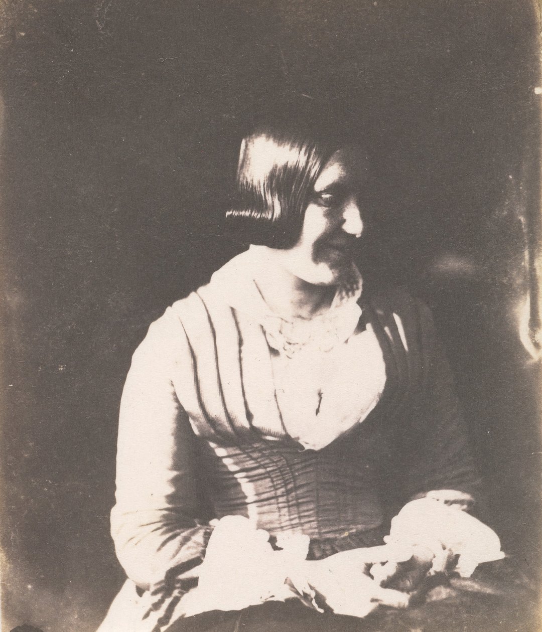 Kvinne, 1845-50. av Calvert Jones