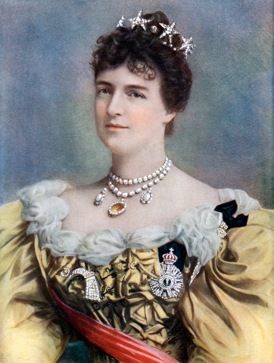 Amelia av Orleans, dronning av Portugal, slutten av det 19.-begynnelsen av det 20. århundre. av Camacho