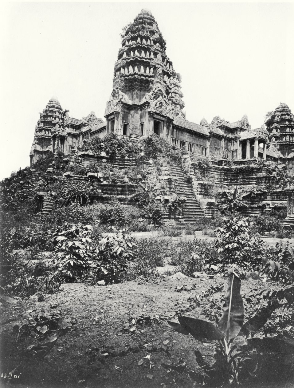 Angkor Wat-tempelet, ferdigstilt ca. 1150 av Cambodian School