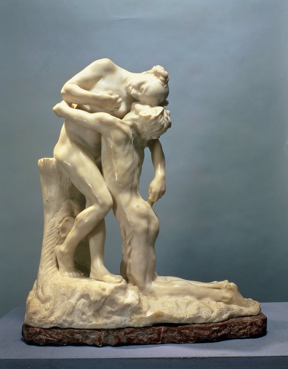 Cacountala, eller The Abandoned, eller Vertumnus and Pomona, 1888 av Camille Claudel (1864-1943) (marmor) av Camille Claudel