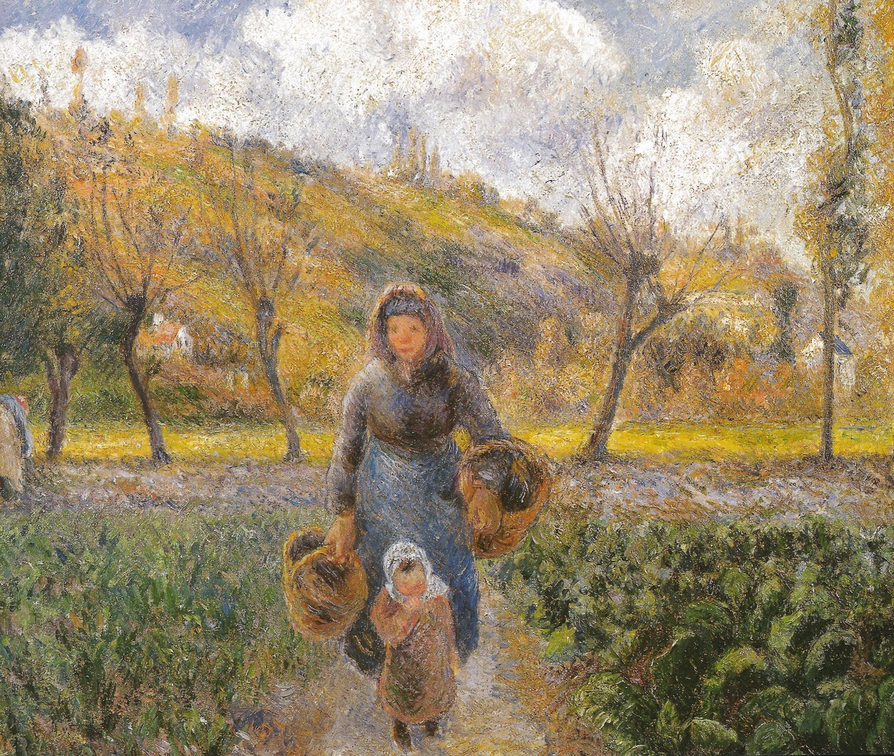 I grønnsakshagen av Camille Jacob Pissarro