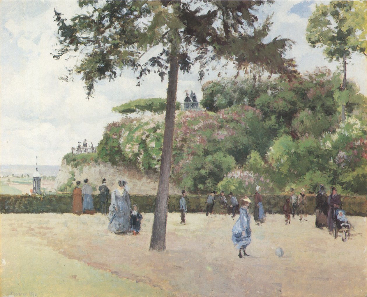 Byhagen, Pontoise av Camille Jacob Pissarro
