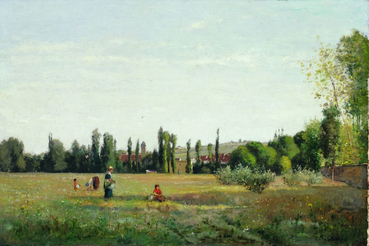 La Varenne Saint Hilaire av Camille Jacob Pissarro