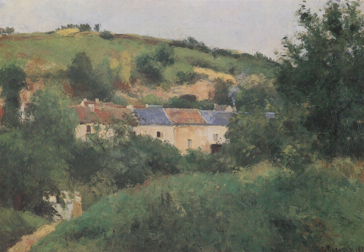 Landsbystien av Camille Jacob Pissarro