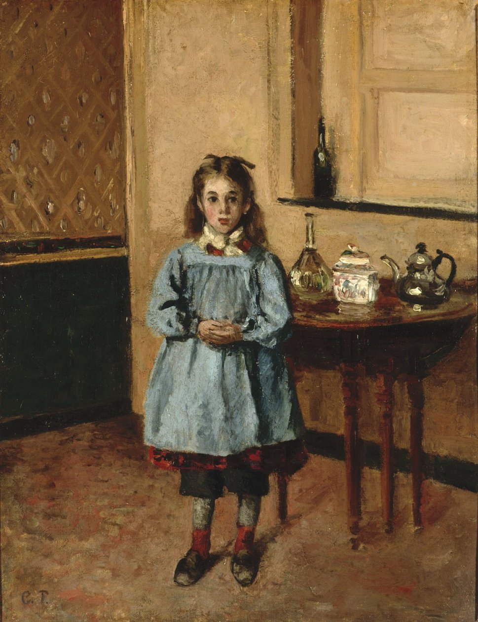 Minette av Camille Jacob Pissarro