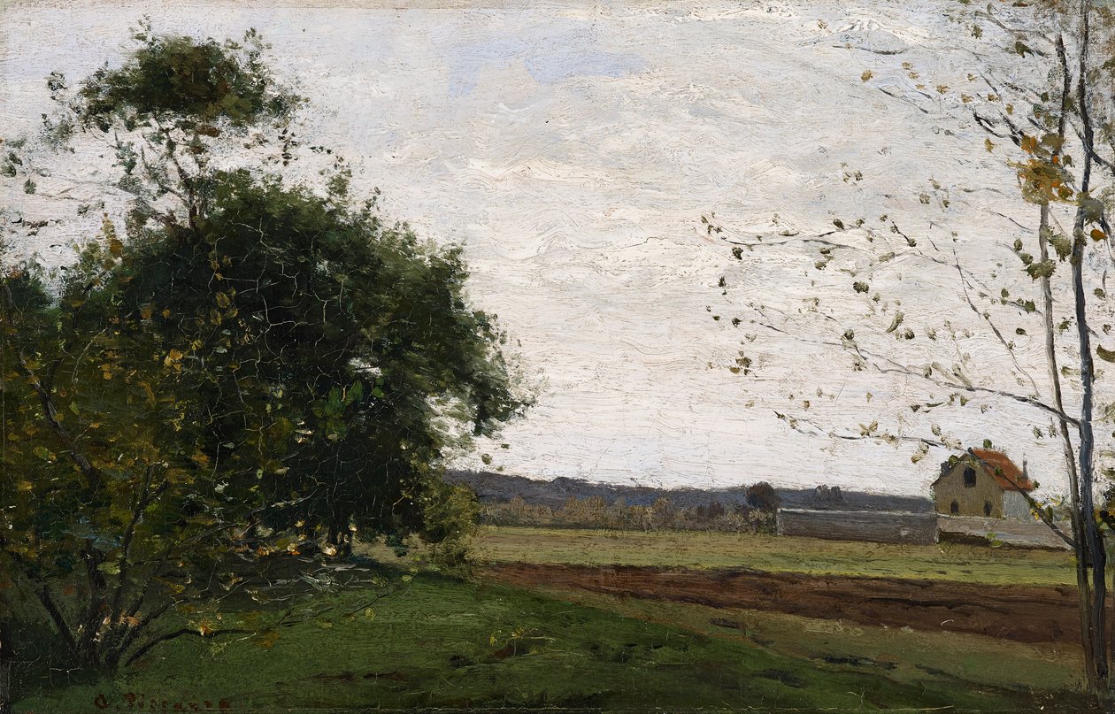Landsbygda av Camille Jacob Pissarro