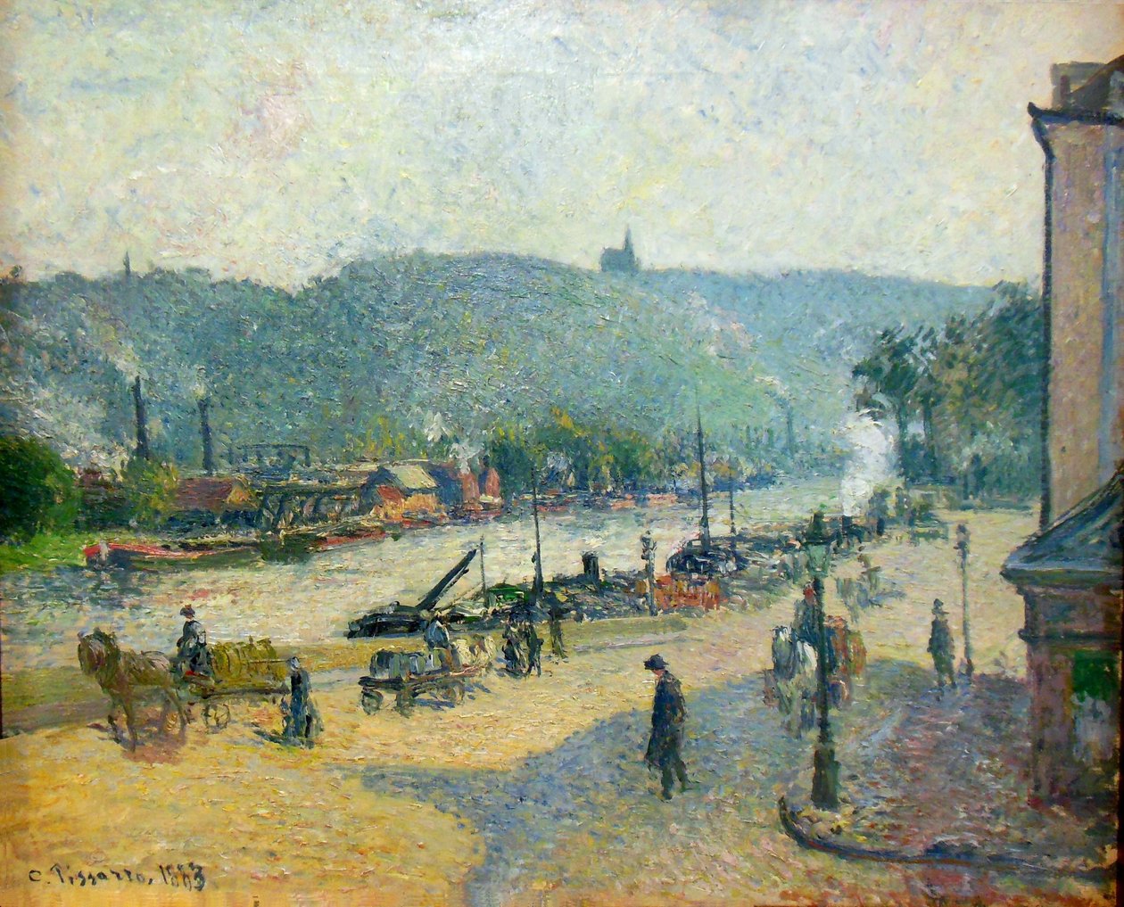 Plasser Lafayette av Camille Jacob Pissarro