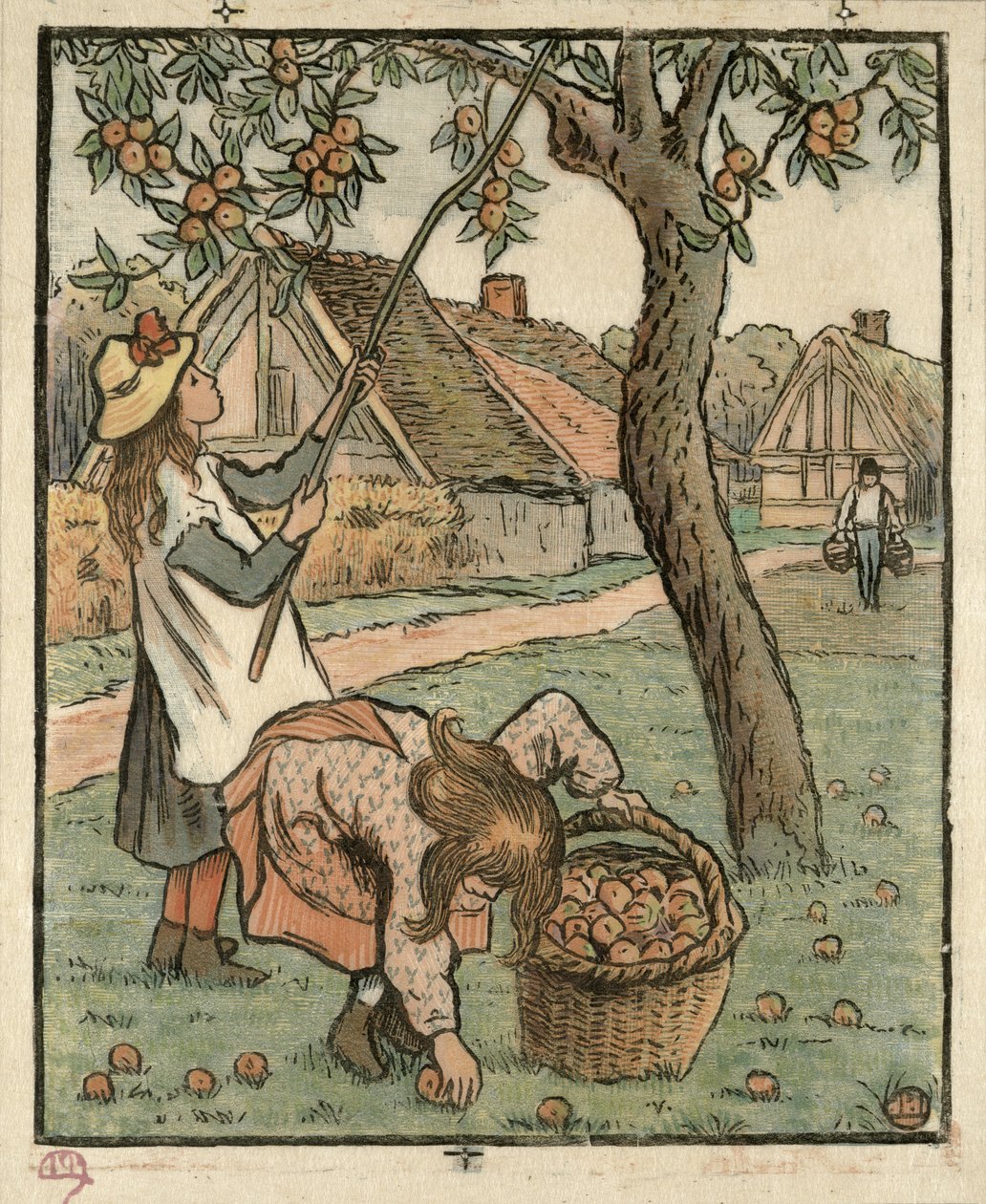 Samler epler, fra 