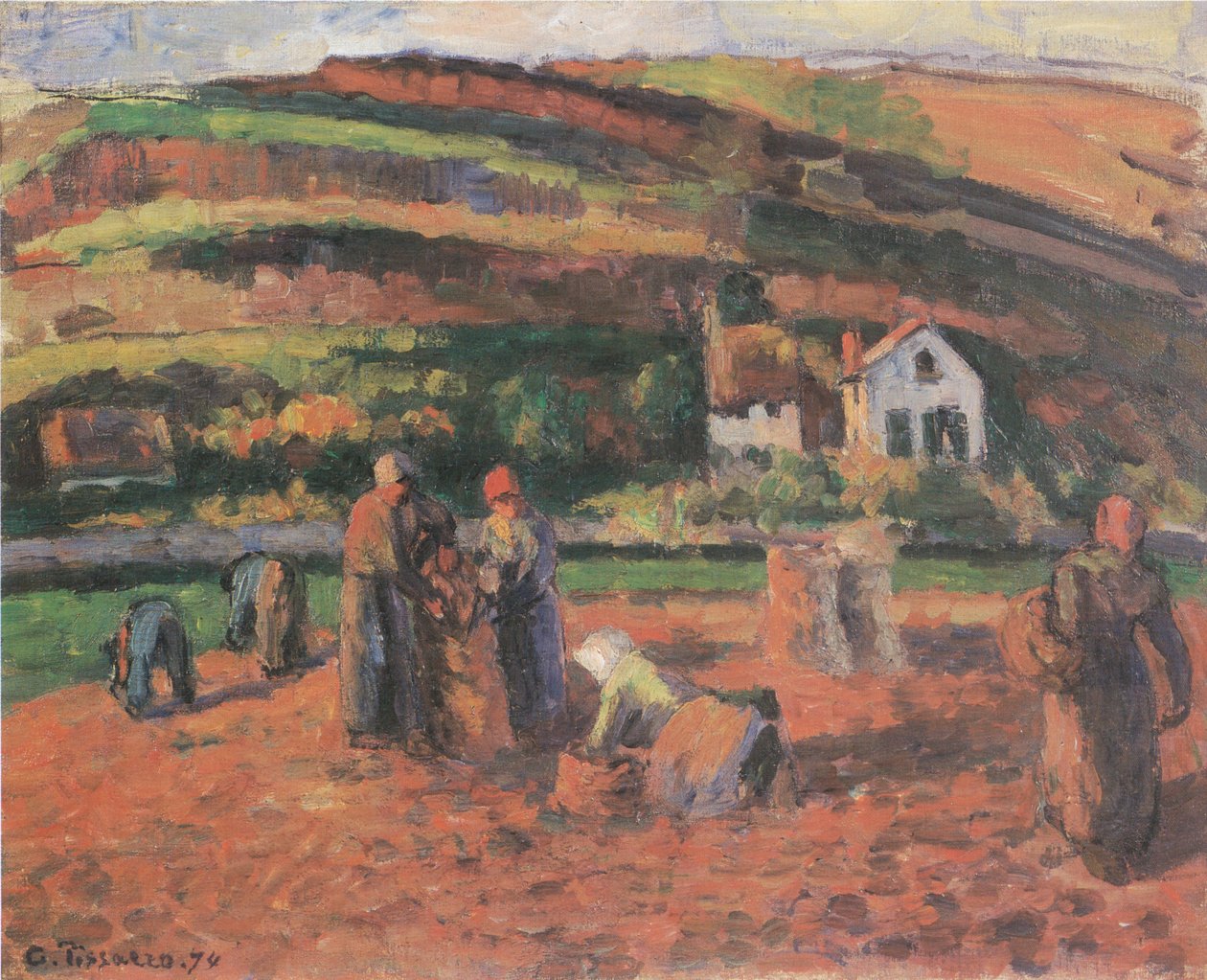 Potethøst av Camille Jacob Pissarro