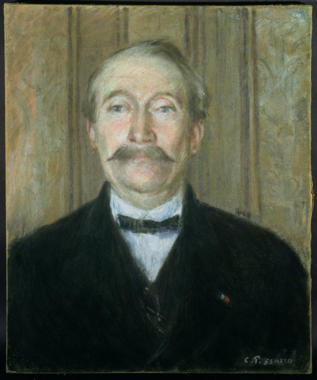 Portrett av patriarken (pastell på papir) av Camille Jacob Pissarro
