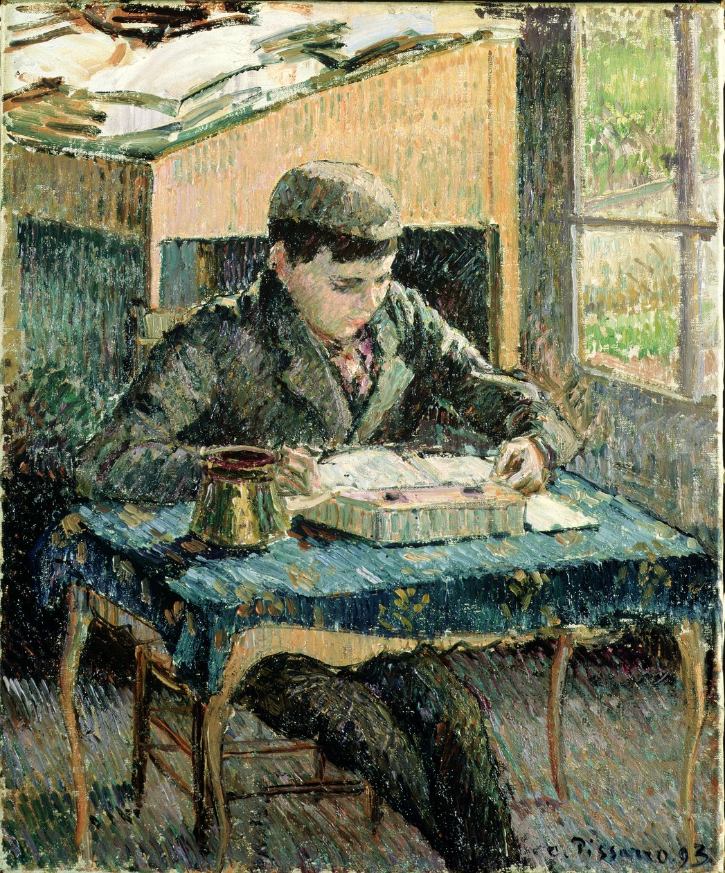 Kunstnerens sønn, 1893 av Camille Jacob Pissarro
