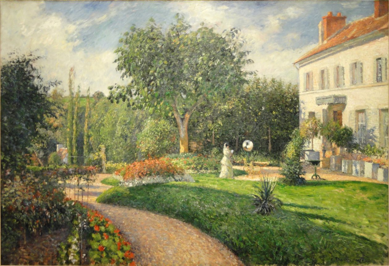 Hagen til Les Mathurins ved Pontoise av Camille Jacob Pissarro