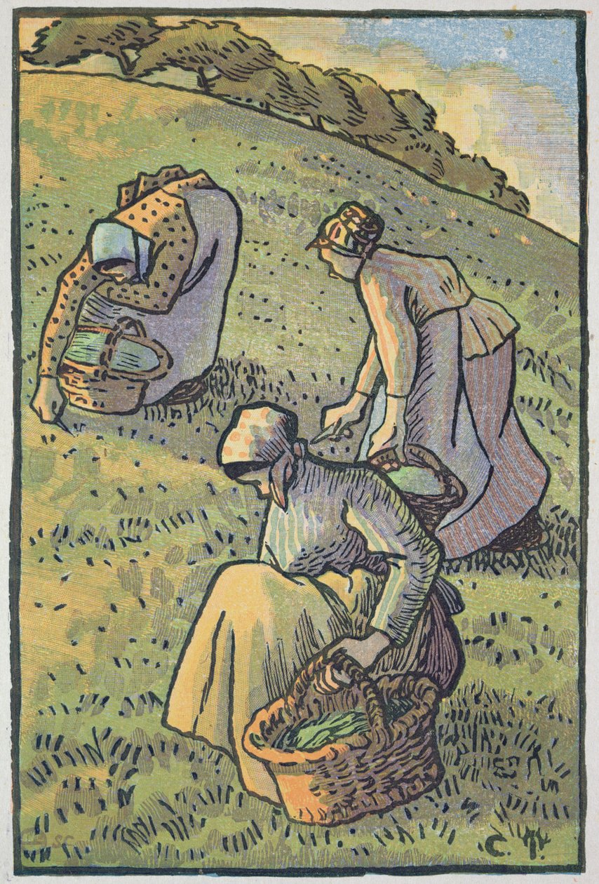 Women Gathering Mushrooms, fra 