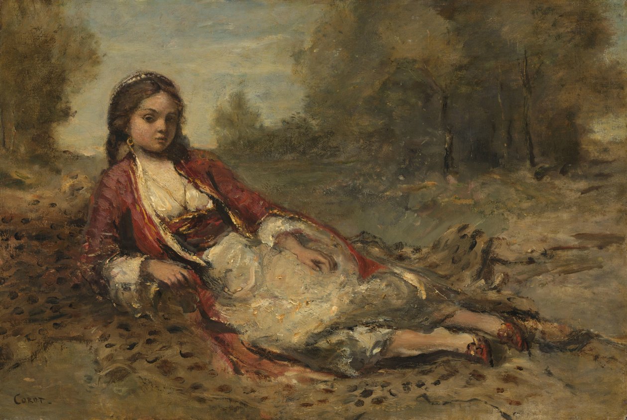 algerisk av Camille Corot