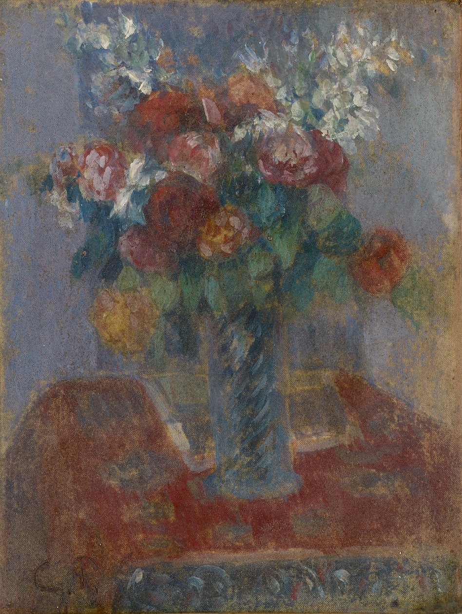 Bunch, ca. 1900 av Camille Jacob Pissarro